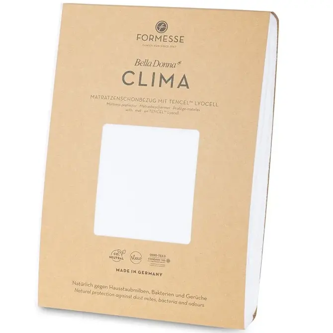 Bella Donna Clima Molton Piccola (topperhoeslaken) met split 200x210-220