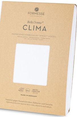 Bella Donna Clima Molton Piccola (topperhoeslaken) met split  180x210/220