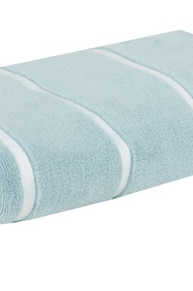 Carl Ross Saunahanddoek 18300 Ocean blue/Offwhite  70x200