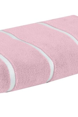 Carl Ross Saunahanddoek 18300 Rose quartz/Offwhite  70x200