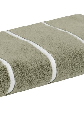 Carl Ross Saunahanddoek 18300 Lime green/Offwhite  70x200