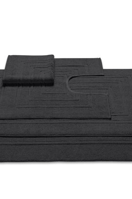 Vandyck Houston Off Black Bidetmat 60x62