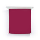 Bella Donna Bella Donna Hoeslaken Jersey Tweepersoons bordeaux-0030 140/190-160/220