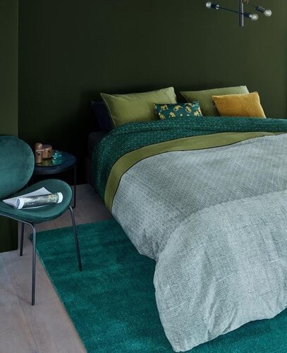 Beddinghouse Beddinghouse dekbedovertrek Camaro groen 240x200/220 afbeelding