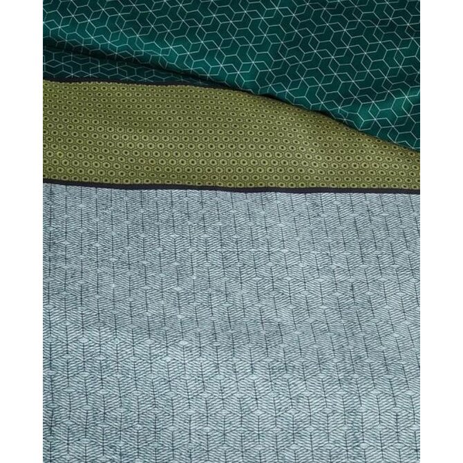 Beddinghouse dekbedovertrek Camaro groen 240x200/220