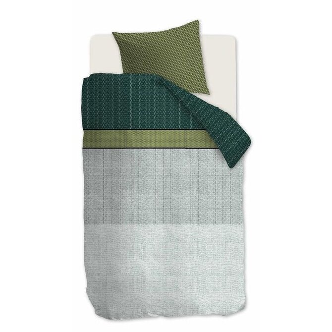 Beddinghouse dekbedovertrek Camaro groen 240x200/220
