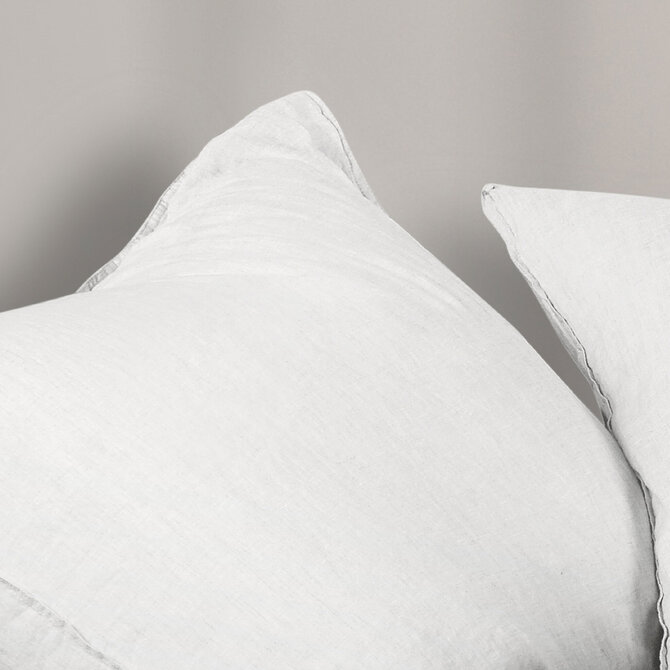 Dommelin Kussensloop Tough Linnen Wit 60 x 70 cm