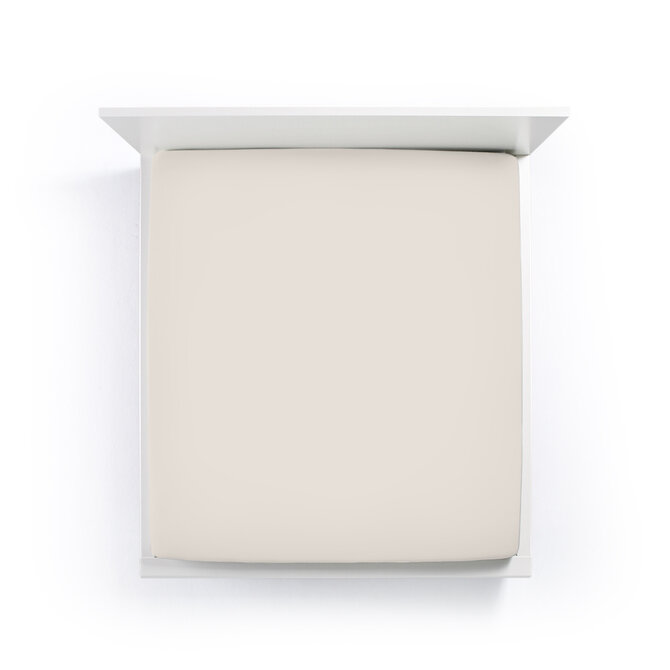 Bella Donna Jersey La Piccola Duo 1 Splittopperhoeslaken 200x210-220 cm grijs-0701