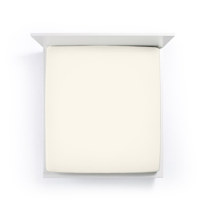 Bella Donna Jersey La Piccola Topperhoeslaken 160x190-200 cm zilver-0520