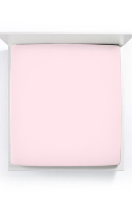 Bella Donna Jersey La Piccola Topperhoeslaken 90x190-200 cm roze-0566