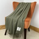 Mcnutt of Donegal McNutt of Donegal plaid Forever Wool 145x200 Khaki