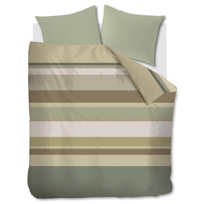 Beddinghouse Audrie dekbedovertrek 200x200/220 Green