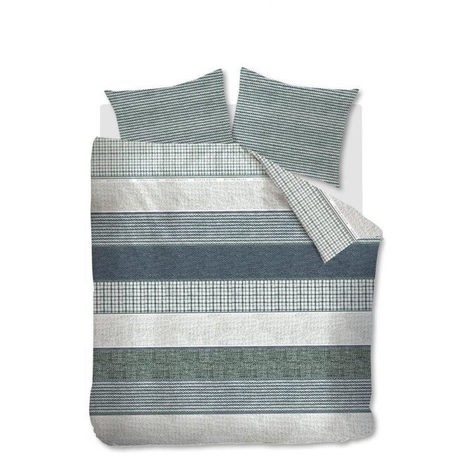 Rivièra Maison Tailor Dekbedovertrek Groen 260x200/220