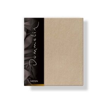 Dommelin Kussensloop Uni Satijn 300TC 549 Cafe 50x70