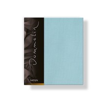 Dommelin Kussensloop Uni Satijn 300TC 591 Pastelblauw 60x70