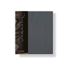 Dommelin Kussensloop Uni Satijn 300TC 555 Olifantgrijs 60x70