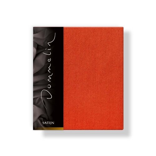 Dommelin Dommelin Kussensloop Uni Satijn 300TC 577 Terracotta 50x70 afbeelding