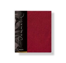 Dommelin Kussensloop Uni Satijn 300TC 580 Rosso 50x70