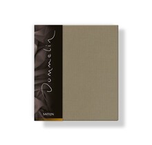 Dommelin Kussensloop Uni Satijn 300TC 514 Kaki 60x70