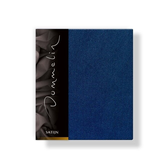 Dommelin Kussensloop Uni Satijn 300TC 524 Navy 60x70