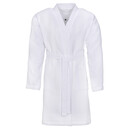 Vossen Vossen Unisex badjas ROM Pique-U weiß S