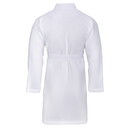 Vossen Vossen Unisex badjas ROM Pique-U weiß S