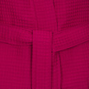 Vossen Vossen Unisex badjas ROM Pique-U cranberry XS