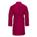 Vossen Vossen Unisex badjas ROM Pique-U cranberry L