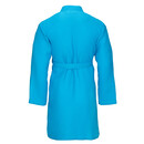 Vossen Vossen Unisex badjas ROM Pique-U turquoise S