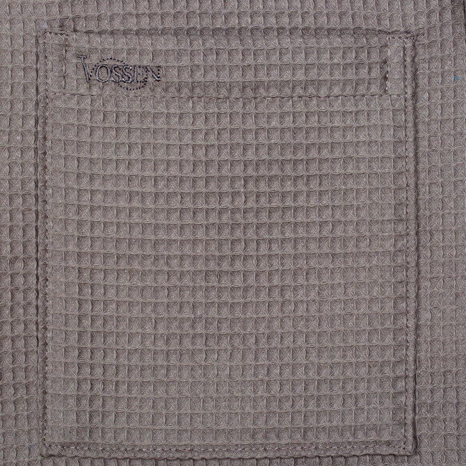 Vossen Unisex badjas ROM Pique-U pepplestone S Vossen Unisex badjas ROM Pique-U pepplestone S