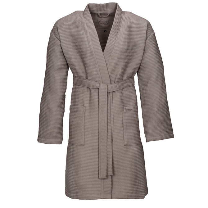 Vossen Unisex badjas ROM Pique-U pepplestone XXL