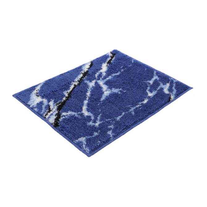 Vossen Marble Bidetmat 50x60 deep blue
