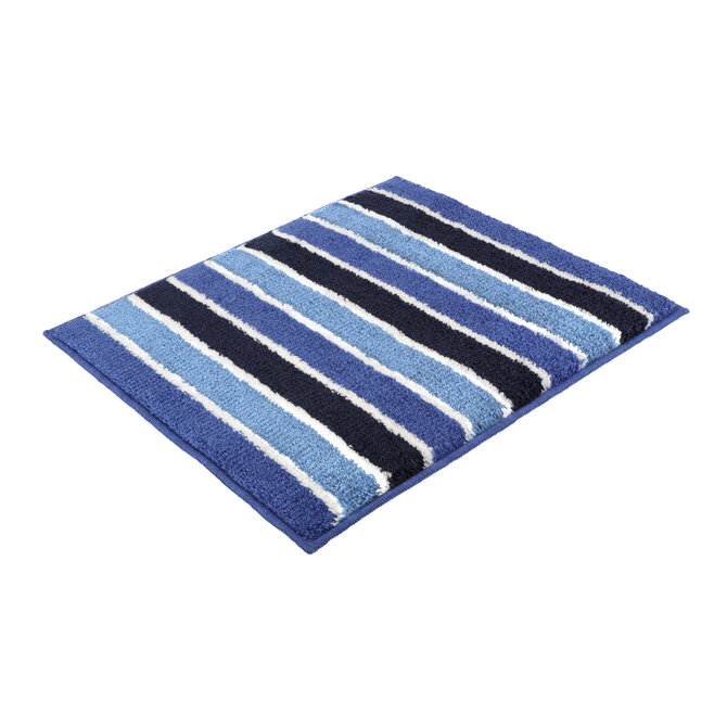 Vossen Fancy Bidetmat 50x60 reflex blue