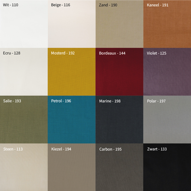 Dommelin Kussensloop Uni Katoen 144 Bordeaux 60x70 cm