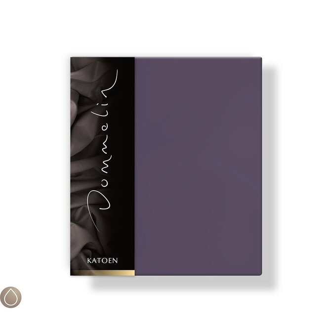 Dommelin Kussensloop Uni Katoen 125 Violet 60x70 cm