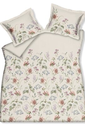 Vandyck FLORA BLOOM Dekbedovertrek offwhite        200x200/220