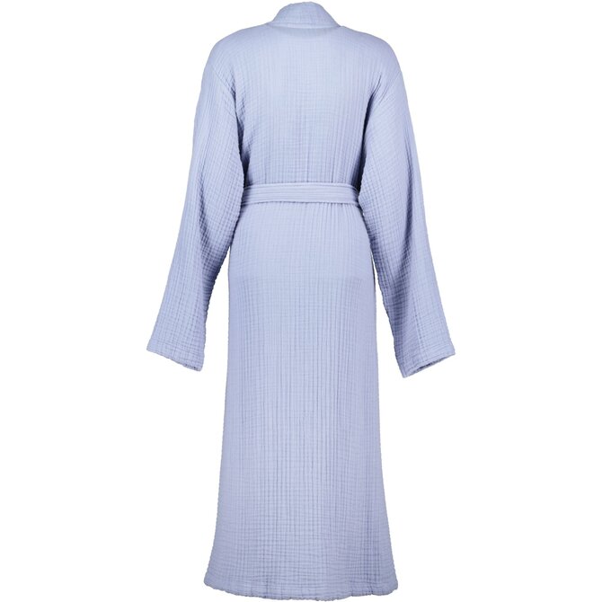 Cawo Dames Kimono 838 10 pastellblau Maat S/M