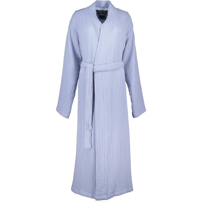 Cawo Dames Kimono 838 10 pastellblau Maat L/XL
