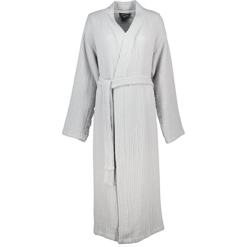 Cawö Cawo Dames Kimono 838 70 kreide Maat L/XL afbeelding