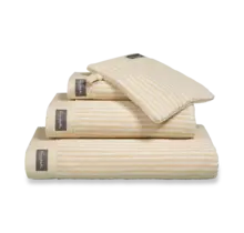 Vandyck Home Towel Petit Ligne bleachedsand washandje 16x22