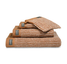 Vandyck Home Petit Ligne Cognac Washandje 16x22