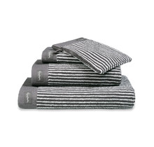 Vandyck Home Petit Ligne Off Black Douchelaken 70x140