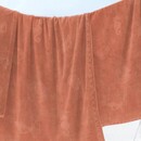 Seahorse Seahorse Strandlaken Shells Coral Red 100x200