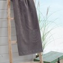 Seahorse Seahorse Strandlaken Shells Grey 100x200