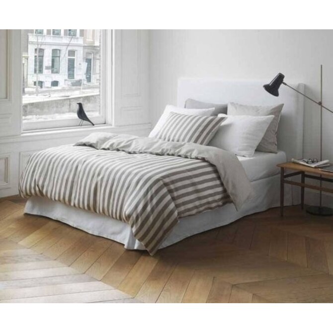 Marc O'Polo Classic Stripe Dekbedovertrek Pink blush 140x200/220