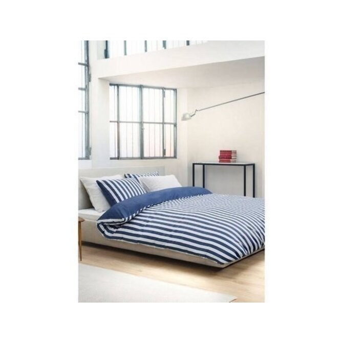 Marc O'Polo Classic Stripe Dekbedovertrek Pink blush 140x200/220