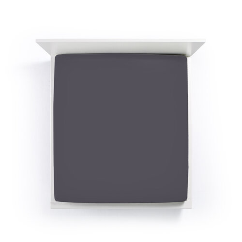 Bella Donna Bella Donna Hoeslaken Jersey Tweepersoons antraciet-0213 140/190-160/220 afbeelding