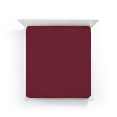 Bella Donna Bella Donna Hoeslaken Jersey Lits-jumeaux XL cabernet-0033 200/220-200/240 afbeelding
