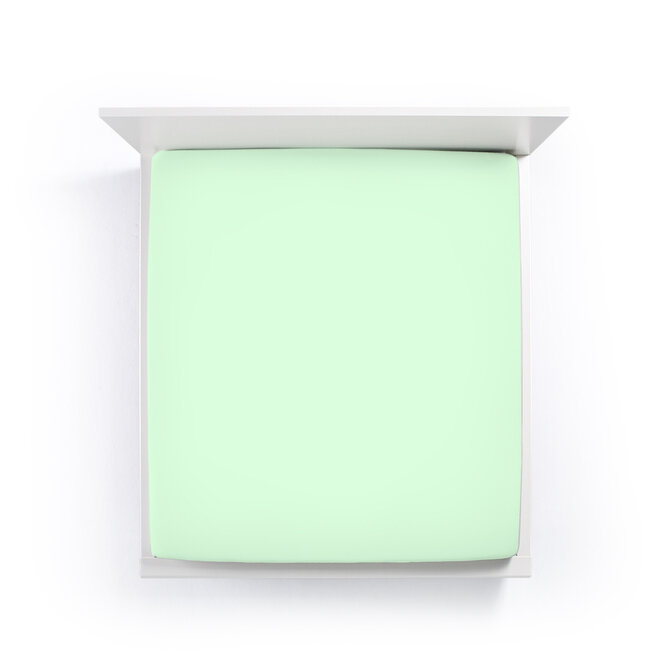 Bella Donna Hoeslaken Jersey Eenpersoons mint-0524 70/190-80/220