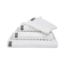 Vandyck Home Wave White Gastendoekje 40X60